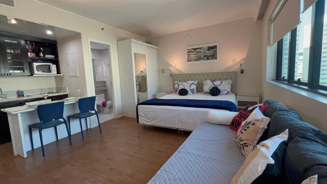 Flat Av. Ibirapuera 2534 C/ Estacionamento Uh1301 Hotel São Paulo Buitenkant foto